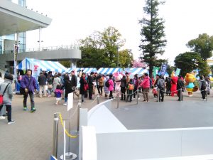 2016年3月イベントの「ちばアクアラインマラソン2016 GOGOフェスティバル」の様子